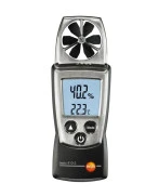 testo 410-1 — анемометр с крыльчаткой, со встроенным NTC сенсором измерения температуры воздуха с поверкой